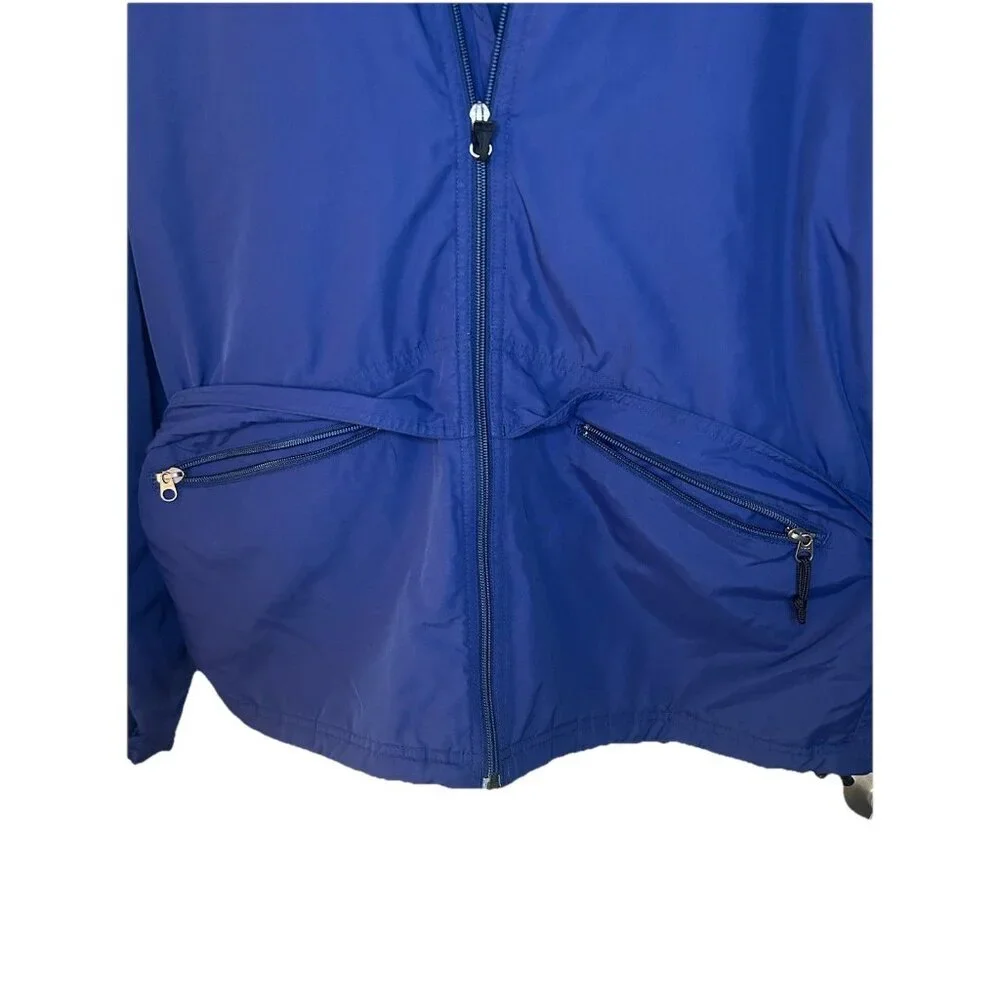L.L. Bean Men’s Warm Up‎ Jacket Zip Away Hood Men’s Size L